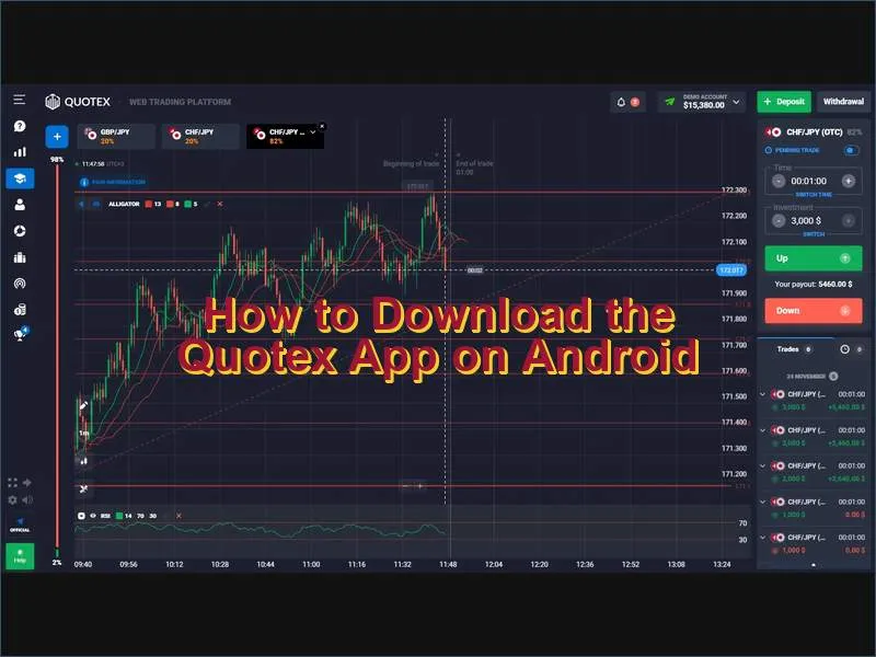 Step-by-step guide to downloading and installing the Quotex app on Android devices